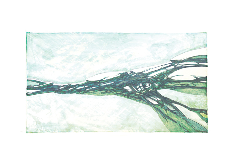 Illustration a knot, tied