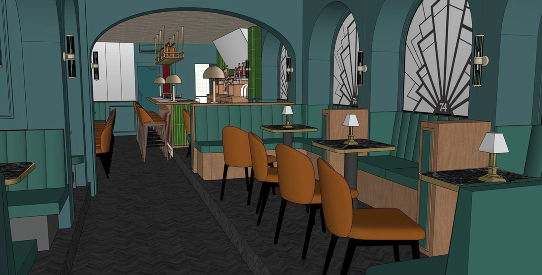 Cocktailbar sketchup 1