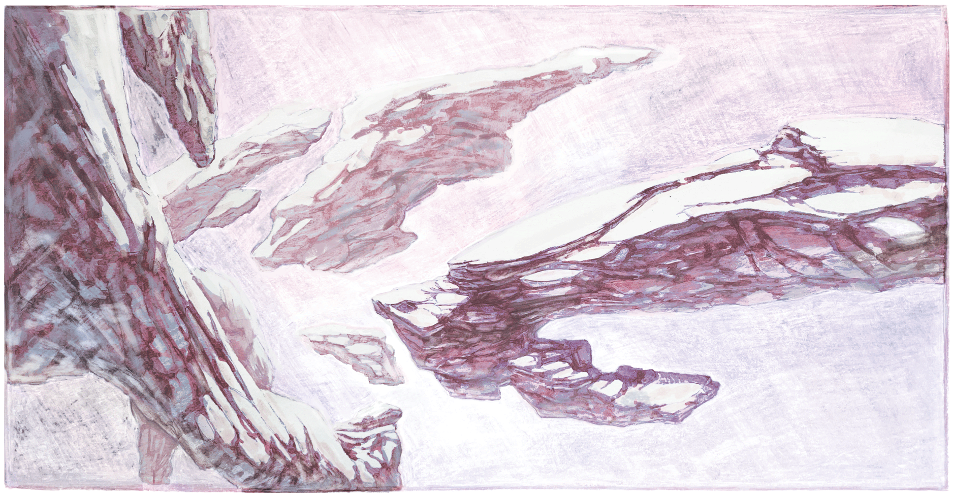 Floating rocks final illustration